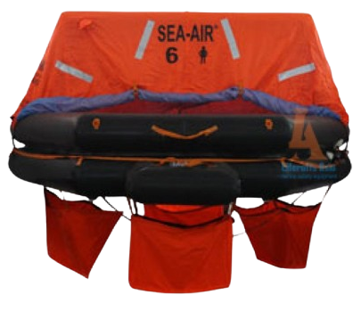 Life Raft Square Shell Model: ATOB-6